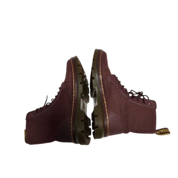 Dr. Martens Combs Brown Combat Boots size 10 US - Picture 3 of 9
